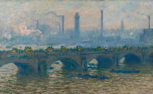 Sương mù London trong danh hoạ Monet