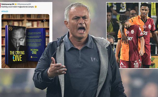 Bị gọi là 'kẻ khóc nhè', Mourinho phản ứng đầy bất ngờ