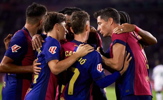 Hàng công vô duyên, Barcelona vẫn có chiến thắng thứ 7 liên tiếp tại La Liga