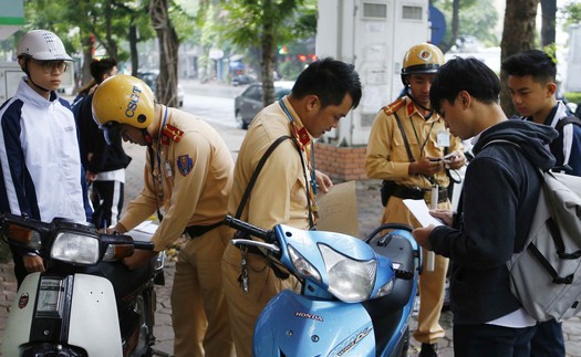 Ngày 1/10, ra quân thực hiện cao điểm bảo đảm trật tự, an toàn giao thông cho lứa tuổi học sinh