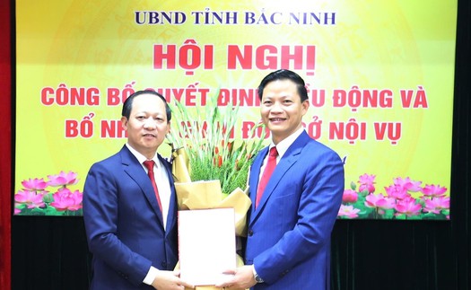 Bắc Ninh: Điều động, bổ nhiệm các lãnh đạo sở, ngành, địa phương