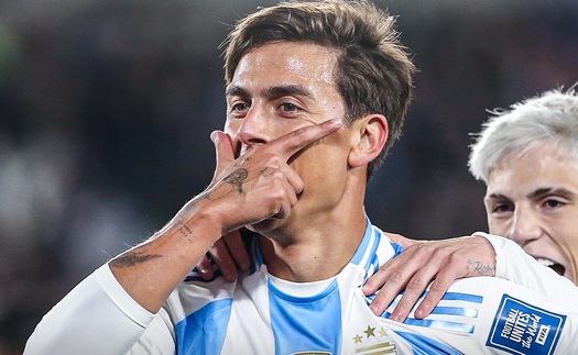 Dybala ghi bàn trở lại sau 2 năm, ĐT Argentina thắng đậm ở vòng loại World Cup