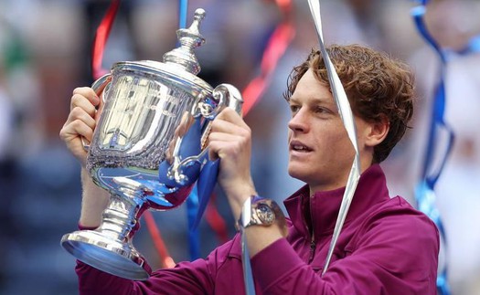 Jannik Sinner vô địch US Open 2024 thuyết phục, tái lập thành tích như Federer và Djokovic