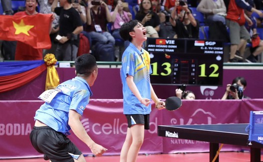 Bóng bàn Việt Nam và khát vọng 'vàng' SEA Games 33 