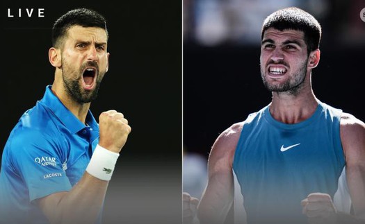 Link xem trực tiếp Djokovic vs Alcaraz, tứ kết Australian Open 2025