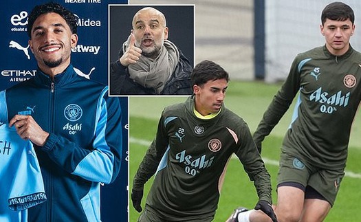 Pep Guardiola ra quyết định đặc biệt với 3 tân binh trị giá 122,5 triệu bảng của Man City, lý do khiến ai nấy đều cảm thông