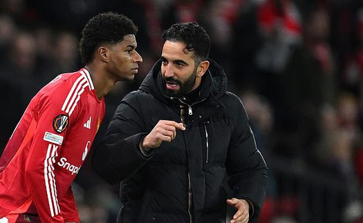 Ruben Amorim đối mặt rủi ro sau phát ngôn chỉ trích Marcus Rashford