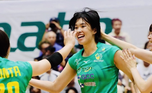 Trần Thị Thanh Thúy ghi điểm vượt 10 VĐV Nhật Bản, giúp CLB nước ngoài chiến thắng ở trận ra quân