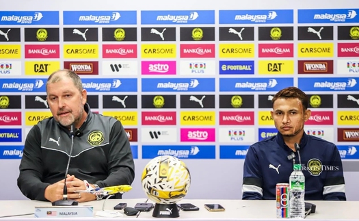 HLV Malaysia muốn thắng đậm đội tuyển Lào tại vòng loại Asian Cup 2027