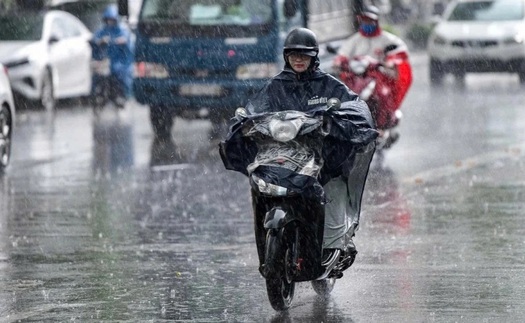 Dự báo thời tiết đêm 14 và ngày 15/10: Tây Bắc Bộ mưa rào rải rác, có nơi có dông