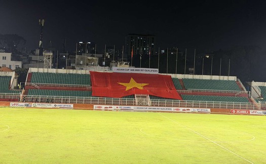 Lý do khán đài B sân Thống Nhất không có khán giả xem trận Việt Nam vs Nepal