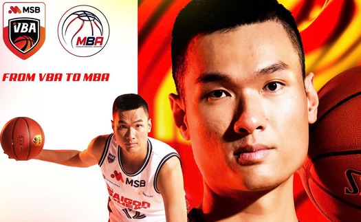 Ngôi sao bóng rổ Việt Nam cao 2m03 chính thức xuất ngoại, gia nhập đội đương kim á quân Mông Cổ