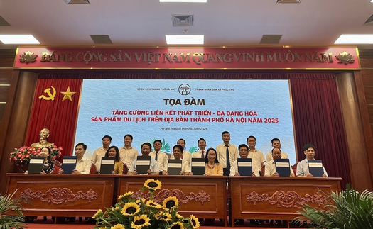 Hà Nội công bố sản phẩm du lịch mới 2025: Thúc đẩy liên kết 'chính quyền - doanh nghiệp - cộng đồng'