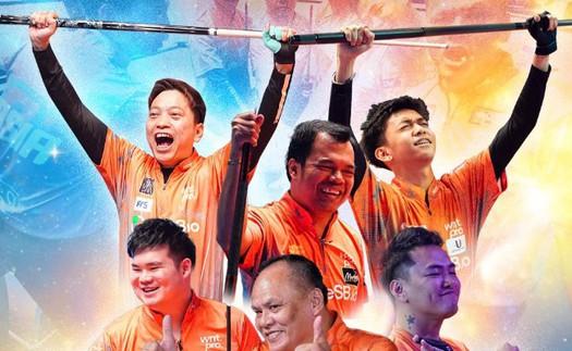 Cơ thủ Việt Nam giành chức vô địch tại Philippines năm thứ 2 liên tiếp, được báo nước ngoài khen ngợi