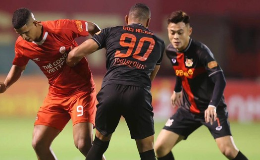 Ninh Bình hòa trận thứ 2 liên tiếp, Becamex TPHCM và Thanh Hóa níu chân nhau ở cuối BXH V-League
