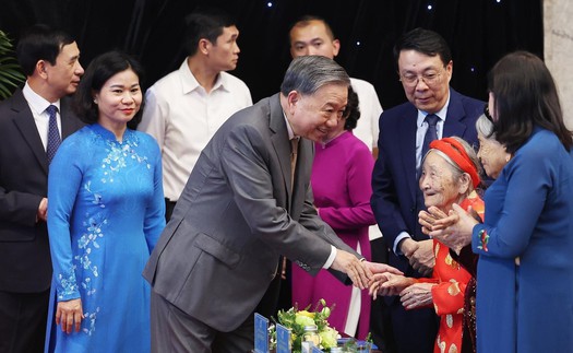 Tổng Bí thư Tô Lâm dự Lễ kỷ niệm 95 năm ngày thành lập Hội Liên hiệp Phụ nữ Việt Nam