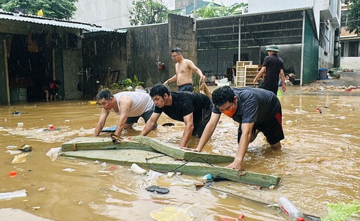 Ảnh hưởng bão số 10: Tuyên Quang đề xuất hỗ trợ 1.000 tỷ đồng khắc phục thiệt hại