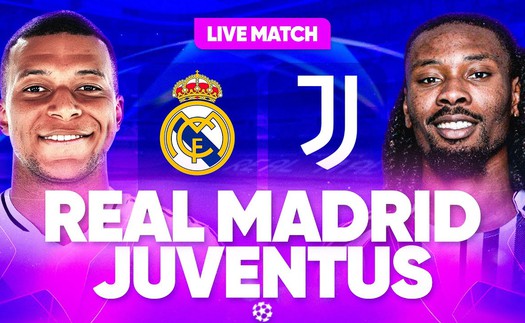 Lịch thi đấu bóng đá hôm nay 22/10: Trực tiếp Real Madrid vs Juventus, Frankfurt vs Liverpool