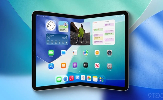 Apple đang phát triển iPad 18 inch có thể gập lại