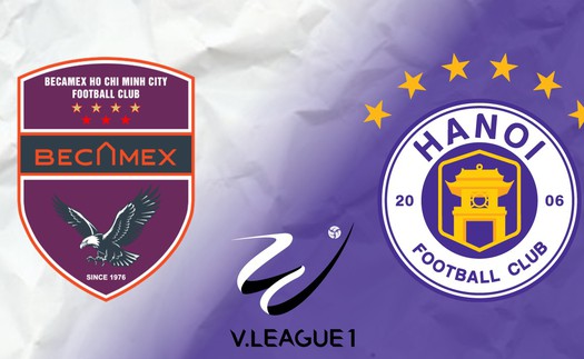 Link xem trực tiếp bóng đá Becamex TPHCM vs Hà Nội FC 18h hôm nay, xem V-League vòng 8