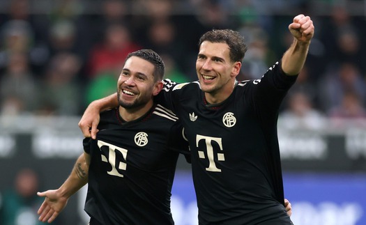 Bayern Munich thắng 3-0, nối dài chuỗi trận toàn thắng lên con số 13