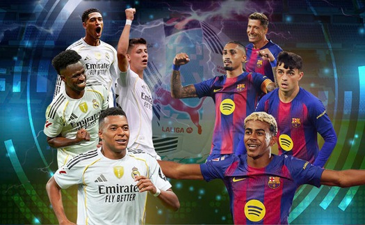 Lịch thi đấu bóng đá hôm nay 26/10: Trực tiếp Kinh điển Real Madrid vs Barcelona
