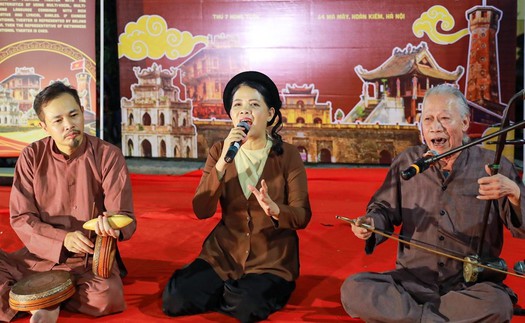 Hình ảnh nghệ thuật truyền thống hòa nhịp phố cổ Hà Nội