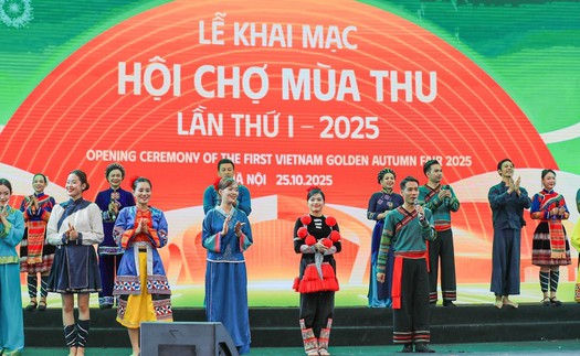Hội chợ mùa Thu 2025: Chương trình nghệ thuật mang đậm bản sắc văn hoá dân tộc