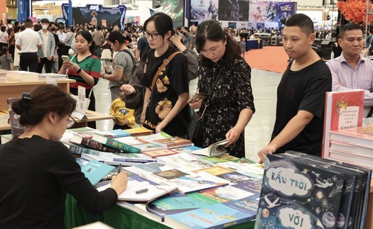 Văn hoá đọc sách tại Hội chợ mùa Thu 2025