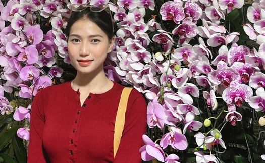 Phụ công 10X đẹp nhất làng bóng chuyền Việt Nam, rạng rỡ đón tuổi mới sau khi giành chức vô địch