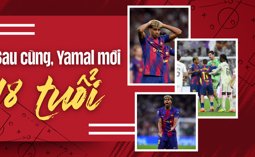 Sau cùng, Yamal chỉ là cầu thủ 18 tuổi và đã nhận được bài học từ Real 