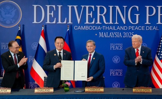 Campuchia và Thái Lan ký Tuyên bố chung về hòa bình