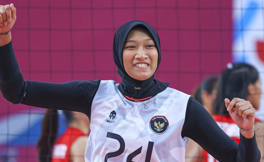 Indonesia thắng thuyết phục Thái Lan, giành vé vào chung kết bóng chuyền nữ ở giải châu Á 2025