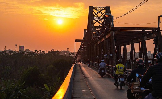 Hà Nội: Cầu Long Biên tạm cấm xe thô sơ hướng vào trung tâm thành phố từ ngày 1/11