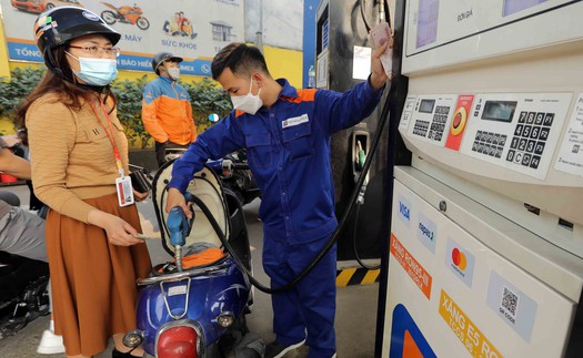 Giá xăng, dầu đồng loạt tăng trong phiên điều hành chiều 30/10