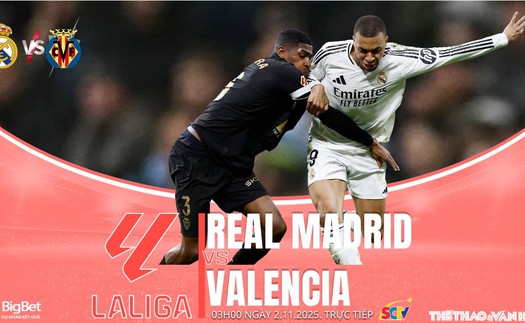 Nhận định, soi tỷ lệ Real Madrid vs Valencia 03h00 ngày 2/11, vòng 11 La Liga