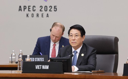 Chủ tịch nước Lương Cường dự Hội nghị Cấp cao APEC lần thứ 32