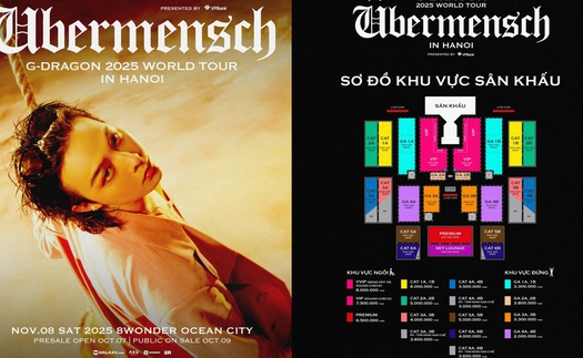 Concert G-Dragon tại Hà Nội "gây sốt" với đặc quyền "send-off"