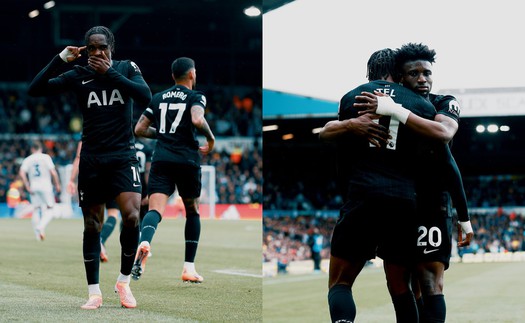 Tottenham giành 3 điểm sau chiến thắng nghẹt thở trước Leeds United 