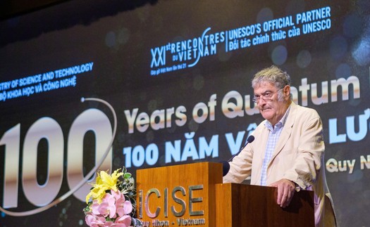 Giáo sư Nobel và nhiều nhà khoa học đến Việt Nam dự hội nghị quốc tế về lượng tử
