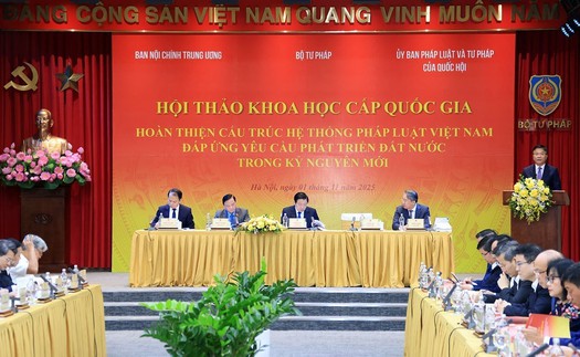 Hoàn thiện cấu trúc hệ thống pháp luật Việt Nam đáp ứng yêu cầu phát triển trong kỷ nguyên mới