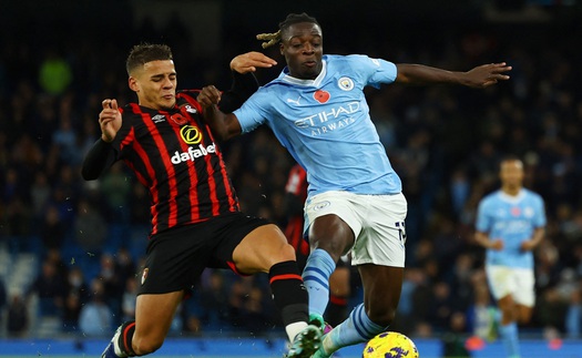 Link xem trực tiếp bóng đá Man City vs Bournemouth 23h30 hôm nay 2/11, Premier League vòng 10
