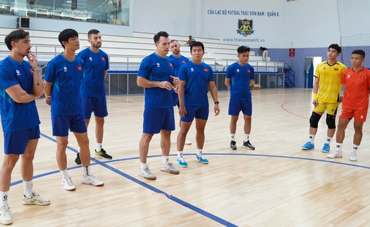 Futsal Việt Nam tăng tốc chuẩn bị cho SEA Games 33