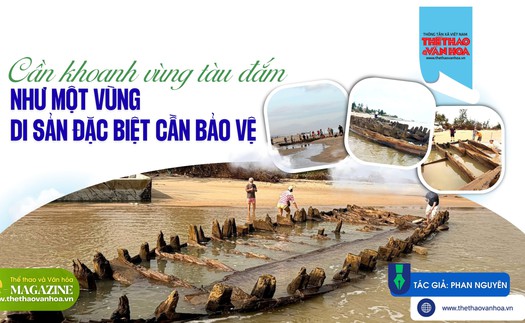 Cần khoanh vùng tàu đắm như một vùng di sản đặc biệt cần bảo vệ