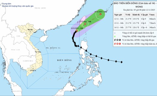 Bão số 14 đổi hướng, Bắc Bộ không khí lạnh tăng cường