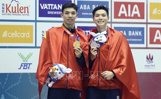 Trọng trách của Huy Hoàng từ mục tiêu 6 HCV của đội tuyển bơi Việt Nam tại SEA Games 2025