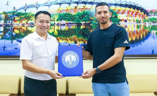 HLV mới của CLB Thép Xanh Nam Định là ai?