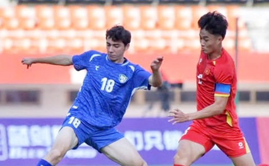 Tài năng trẻ Thanh Hóa lỡ cơ hội cực đáng tiếc, U22 Việt Nam thua tối thiểu U22 Uzbekistan