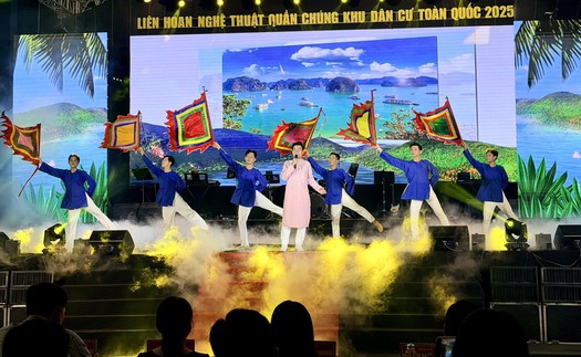 Khai mạc Liên hoan Nghệ thuật quần chúng khu dân cư toàn quốc 2025