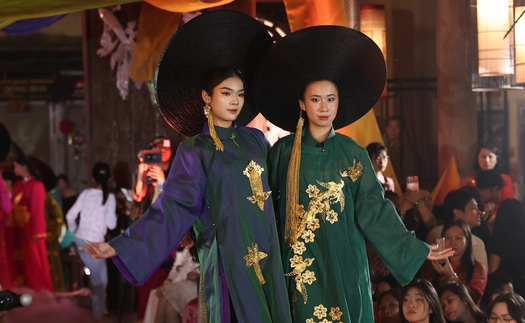 NTK David Minh Đức tôn vinh di sản áo dài Việt Nam